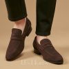 Shoes | Men’s Dress Shoes Loafers Work Daily Suede Shoes Brown – Mens