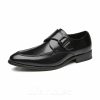 Shoes | Men’s Dress Shoes Monk Wedding Work Microfiber Leather Shoes Brown – Mens