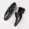 Shoes | Men’s Dress Shoes Monk Wedding Work Microfiber Leather Shoes Brown – Mens