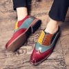 Shoes | Men’s Dress Shoes Oxfords Brogues Wedding Party Daily Faux Leather Shoes Red – Mens