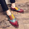 Shoes | Men’s Dress Shoes Oxfords Brogues Wedding Party Daily Faux Leather Shoes Red – Mens