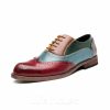 Shoes | Men’s Dress Shoes Oxfords Brogues Wedding Party Daily Faux Leather Shoes Red – Mens