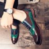 Shoes | Men’s Dress Shoes Oxfords Brogues Wedding Party Daily Faux Leather Shoes Red – Mens