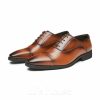 Shoes | Men’s Dress Shoes Oxfords Wedding Work Leather Shoes Brown – Mens