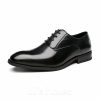 Shoes | Men’s Dress Shoes Oxfords Wedding Work Microfiber Leather Shoes Black – Mens