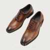 Shoes | Men’s Dress Shoes Oxfords Wedding Work Microfiber Leather Shoes Black – Mens