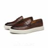 Shoes | Men’s Loafers Work Daily Faux Leather Shoes Brown – Mens