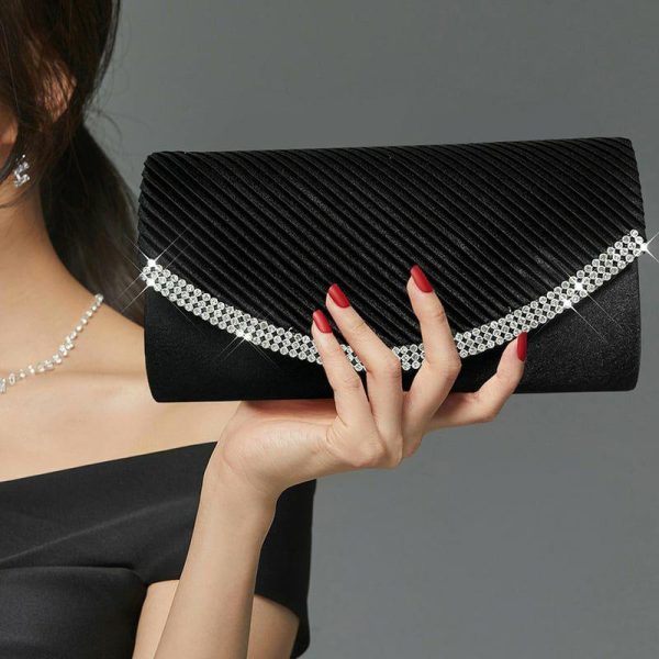 Something-Blue Accessories | Charming/Refined Clutch Bags Black – Womens