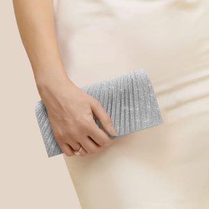 Something-Blue Accessories | Charming/Refined Clutch Bags Silver – Womens