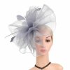 Something-Blue Accessories | Elegant Mesh Tea Party/Cocktail/Kentucky Derby Fascinators With Headband Green – Womens