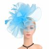 Something-Blue Accessories | Elegant Mesh Tea Party/Cocktail/Kentucky Derby Fascinators With Headband Green – Womens