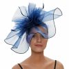 Something-Blue Accessories | Elegant Mesh Tea Party/Cocktail/Kentucky Derby Fascinators With Headband Green – Womens