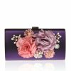 Something-Blue Accessories | Flower Elegant Clutch Bags White – Womens