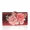 Something-Blue Accessories | Flower Elegant Clutch Bags White – Womens