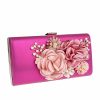 Something-Blue Accessories | Flower Elegant Clutch Bags White – Womens