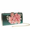 Something-Blue Accessories | Flower Elegant Clutch Bags White – Womens