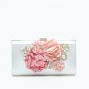 Something-Blue Accessories | Flower Elegant Clutch Bags White – Womens