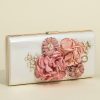 Something-Blue Accessories | Flower Elegant Clutch Bags White – Womens