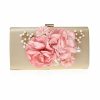 Something-Blue Accessories | Flower Elegant Clutch Bags White – Womens