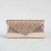 Something-Blue Accessories | Glitter Elegant Clutch Bags Dark Blue – Womens