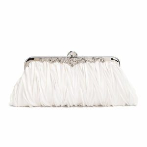 Something-Blue Accessories | Gorgeous Clutch Bags Ivory – Womens