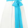 Something-Blue Accessories | JJ’s House Chiffon Sash Slate Blue – Womens