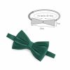 Something-Blue Accessories | JJ’s House Satin Bow Tie Dark Green – Womens