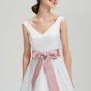 Something-Blue Accessories | JJ’s House Satin Sash Dusty Rose – Womens