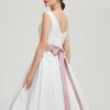 Something-Blue Accessories | JJ’s House Satin Sash Dusty Rose – Womens