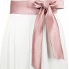 Something-Blue Accessories | JJ’s House Satin Sash Dusty Rose – Womens