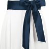 Something-Blue Accessories | JJ’s House Satin Sash Dusty Rose – Womens