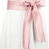 Something-Blue Accessories | JJ’s House Satin Sash Dusty Rose – Womens