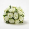 Wedding Flowers | 1 PC Artificial Wedding Flowers Round Silk Roses Bridesmaid Bouquets White – Womens