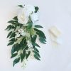 Wedding Flowers | 1 PC Artificial Wedding Flowers Silk/Cloth Roses Decorations White – Womens