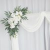 Wedding Flowers | 2 PCS Artificial Wedding Flowers Silk Ranunculus Decorations White – Womens