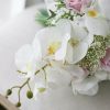 Wedding Flowers | Artificial Wedding Flowers Cascade Silk Butterfly orchid Bridesmaid Bouquets Pink – Womens