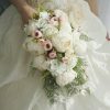 Wedding Flowers | Artificial Wedding Flowers Cascade Silk Peonies Bridal Bouquets Ivory – Womens