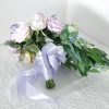 Wedding Flowers | Artificial Wedding Flowers Cascade Silk Roses Bridal Bouquets Purple – Womens