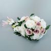 Wedding Flowers | Artificial Wedding Flowers Cascade Silk Roses Bridal Bouquets White – Womens