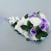 Wedding Flowers | Artificial Wedding Flowers Cascade Silk Roses Bridal Bouquets White – Womens