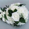 Wedding Flowers | Artificial Wedding Flowers Cascade Silk Roses Bridal Bouquets White – Womens