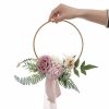 Wedding Flowers | Artificial Wedding Flowers Hoop Foam Roses Bridesmaid Bouquets Champagne – Womens