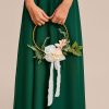 Wedding Flowers | Artificial Wedding Flowers Hoop Foam Roses Bridesmaid Bouquets Champagne – Womens