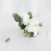 Wedding Flowers | Artificial Wedding Flowers Nosegay Silk Roses Bridesmaid Bouquets White – Womens