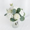 Wedding Flowers | Artificial Wedding Flowers Nosegay Silk Roses Bridesmaid Bouquets White – Womens