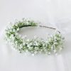 Wedding Flowers | Artificial Wedding Flowers PU/PE Baby’s Breath Flower Girl Flower Crowns White – Womens