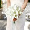 Wedding Flowers | Artificial Wedding Flowers Round Foam Calla lilies Bridesmaid Bouquets As Picture – Womens