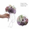 Wedding Flowers | Artificial Wedding Flowers Round Foam Roses Bridesmaid Bouquets Champagne – Womens