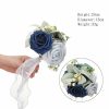 Wedding Flowers | Artificial Wedding Flowers Round Foam Roses Bridesmaid Bouquets Champagne – Womens