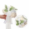 Wedding Flowers | Artificial Wedding Flowers Round Foam Roses Bridesmaid/Bridal Bouquets Champagne – Womens